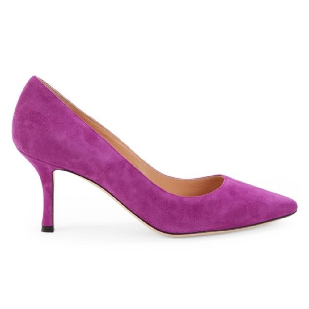 $800 Sergio Rossi Size 6(36) Point Toe Suede Pumps NWT(read description)